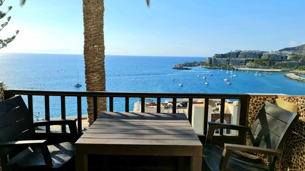 Deluxe Seaview-Sunsets !Transfe-R Inc! Pool,2Aircond,2Tv65",600Mb Dishwasher,,2 Beaches,Anfi-View Apartment ปาตาลาวากา ภายนอก รูปภาพ