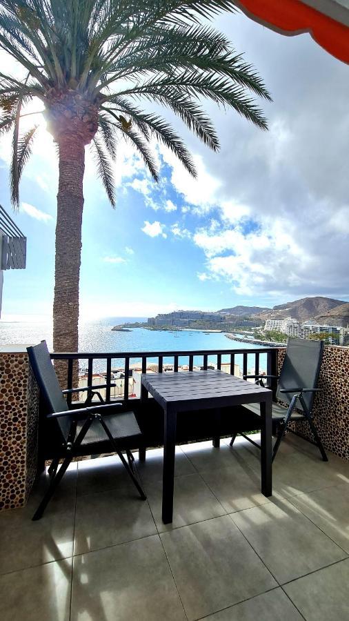 Deluxe Seaview-Sunsets !Transfe-R Inc! Pool,2Aircond,2Tv65",600Mb Dishwasher,,2 Beaches,Anfi-View Apartment ปาตาลาวากา ภายนอก รูปภาพ