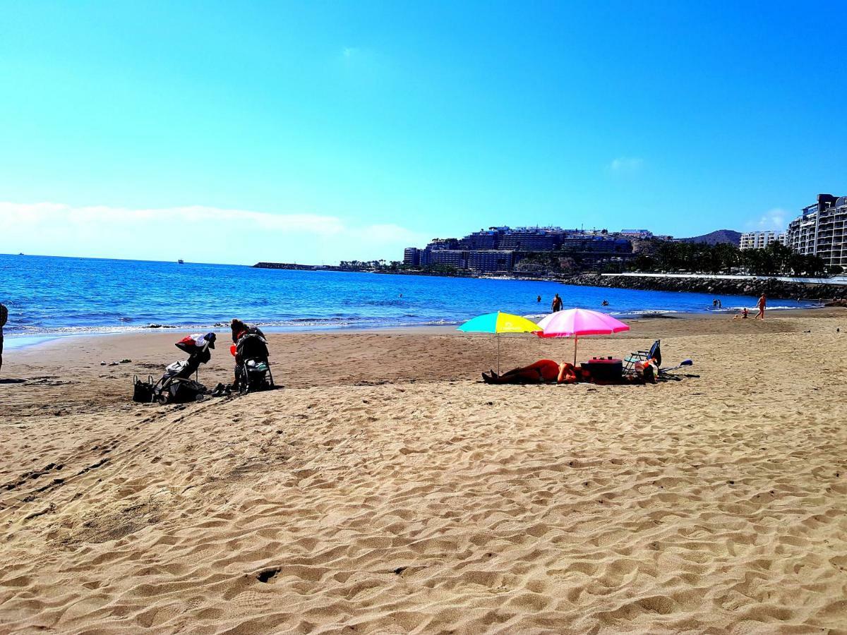 Deluxe Seaview-Sunsets !Transfe-R Inc! Pool,2Aircond,2Tv65",600Mb Dishwasher,,2 Beaches,Anfi-View Apartment ปาตาลาวากา ภายนอก รูปภาพ